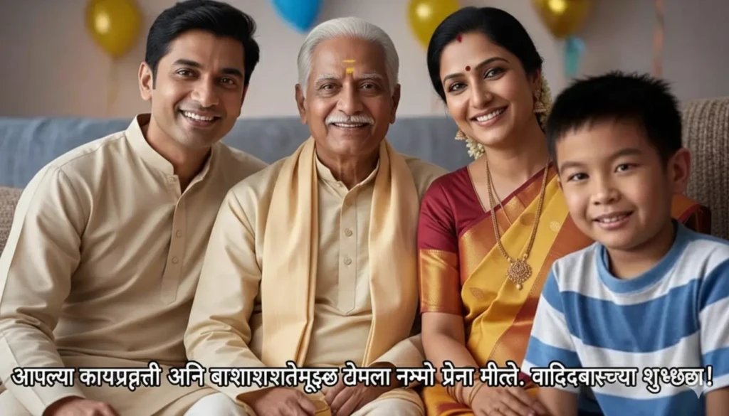 Funny Birthday Wishes in Marathi (मजेशीर शुभेच्छा)